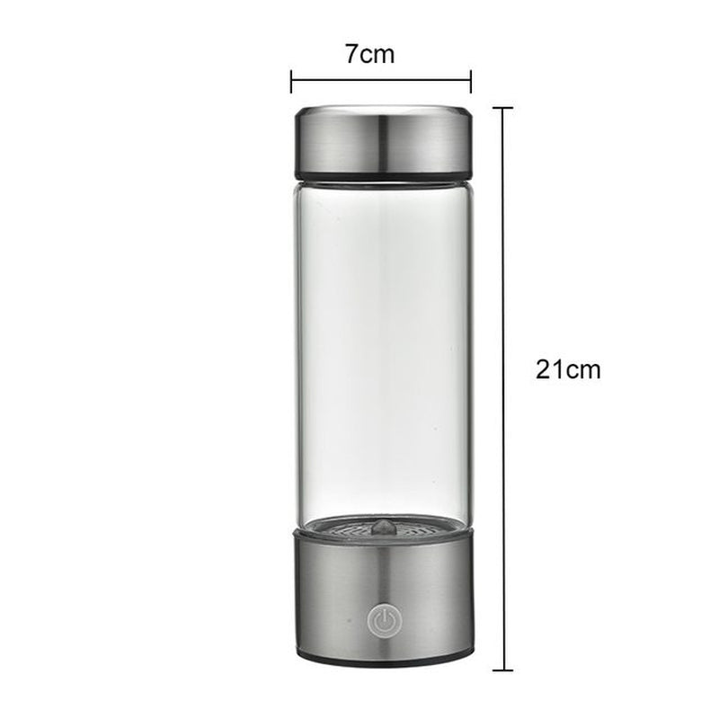 1Pc 450Ml Portable Hydrogen Water Generator 3 Minutes Mode High Concentration Hydrogen Water Generator